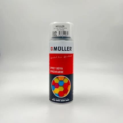 Müller Mat Siyah Sprey Boya, 400 ml