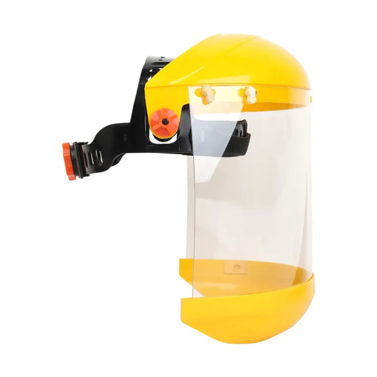 İGES çene korumalı siperlik (20×40 cm) şeffaf