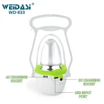Weidasi WD-833 kare tasarımlı 40 ledli kamp ve acil durum ışıldağı