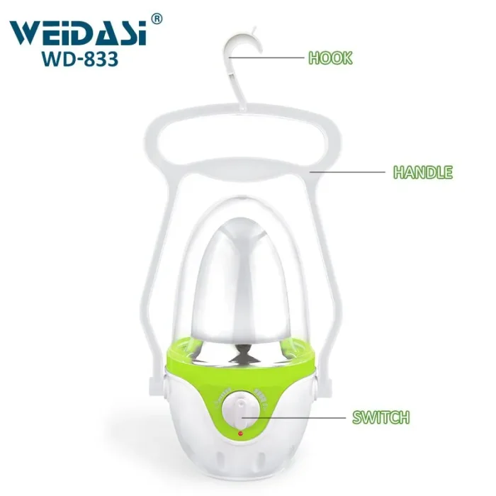 Weidasi WD-833 kare tasarımlı 40 ledli kamp ve acil durum ışıldağı