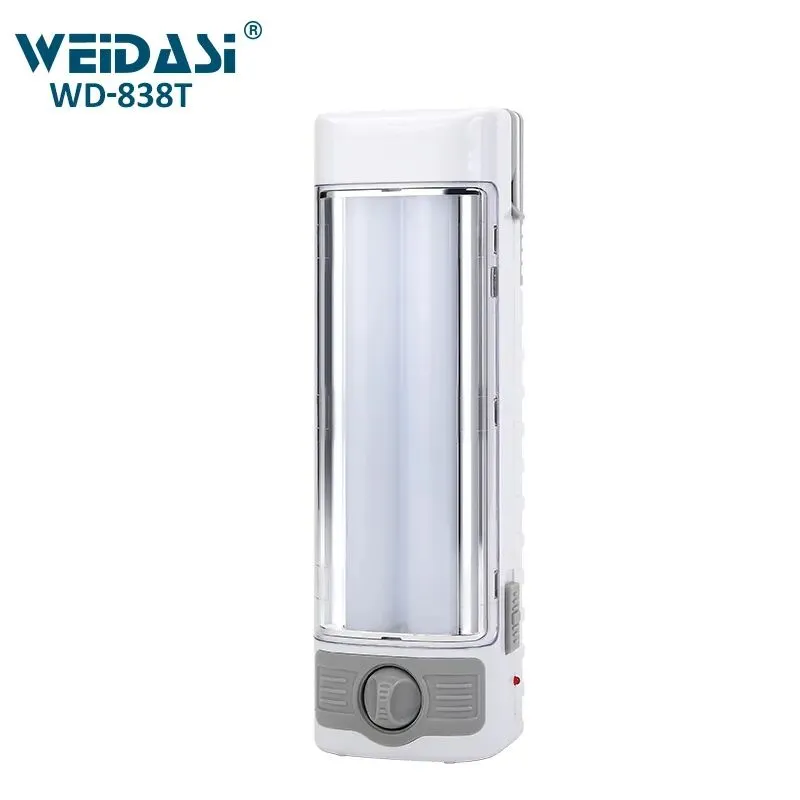 Weidasi WD-838T 36 SMD LED şarjlı kompakt el feneri ve acil durum lambası