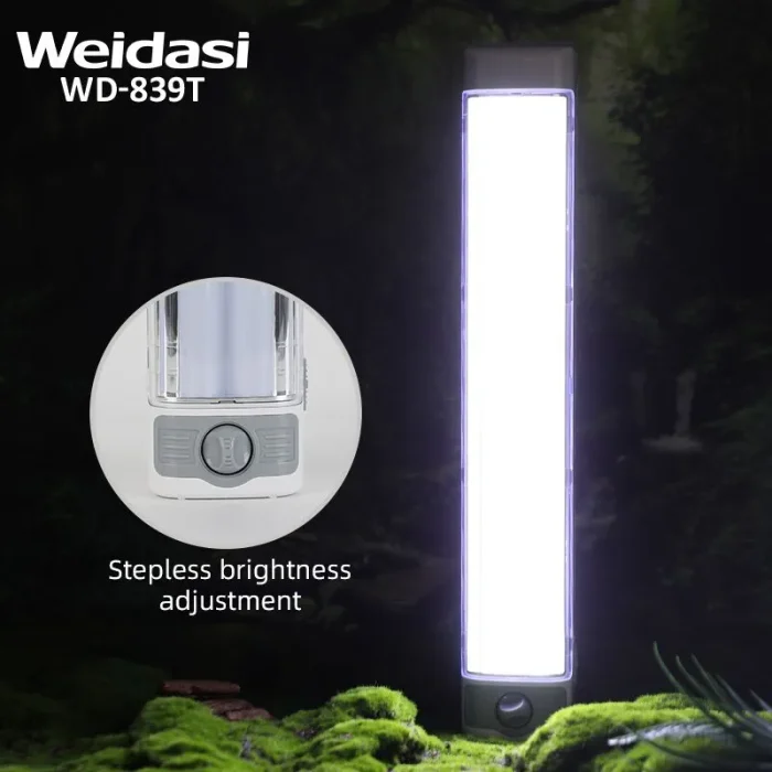 Weidasi WD-839T 84 LED'li Şarjlı Profesyonel Işıldak - Yüksek Kapasiteli Batarya - Görsel 2